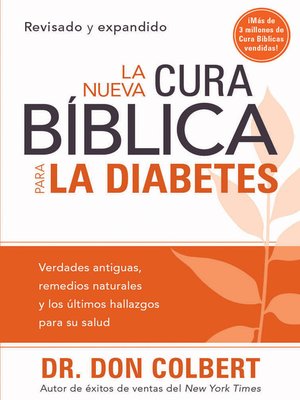 cover image of La Nueva cura bíblica para la diabetes
